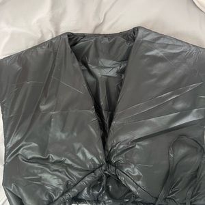 Parachute crop top vest